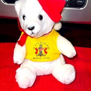 Giorgio Beverly Hills vintage Christmas bear